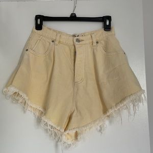 Free people harlie denim shorts